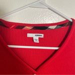 Sonoma  Henley Top Hyplad Red Long Sleeve V-Neck XS Photo 8