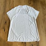 Etcetera  White Square Neck Short Sleeve Tee Photo 0
