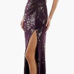 Speechless Embroidered Sequin Mesh Lace-Up Back Gown, Juniors' Size 15 NWT Photo 2