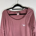 PINK - Victoria's Secret  dog logo Large tee shirt long sleeve‎ Casual Photo 1
