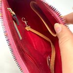 Dooney & Bourke Y2K Graffiti Logo Shoulder Bag – Pink Multicolor Vintage Photo 6