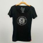 Brooklyn Nets Dark Gray Fitted Tshirt Size M Photo 0