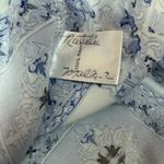 Pink Stitch  Womens Maxi Dress Size 6 Blue Multi Print Spaghetti Straps.  A15 Photo 11