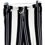 INC International Concepts Pants Nolita Stripe Wide Leg 14 New Black Photo 5