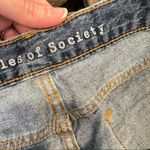 Articles of Society  Rolled Hem Heavily Distressed Jean Shorts 29 Festival Photo 2