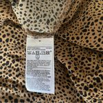 Old Navy  Animal Print Sleeveless Tiered Babydoll Mini Dress Size M Boho Leopard Photo 4