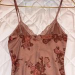 Forever 21 Brown floral mini nightgown size xs Photo 3