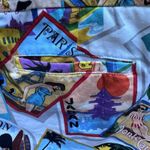 Loudmouth Multicolored Fairway Postcards From The‎ Wedge Golf Skort 6 Pickleball Photo 5