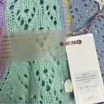 Love Shack Fancy NWT Brody Oversized Cardigan in Macaroon Party Size XS Photo 8