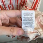 CAbi ✨ 6102 Cream Orange Striped Brunch Top Size S Photo 8