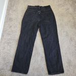 Denim Forum The Joni High Rise Loose 29L Women’s Denim Jeans Size 28 Grunge 90s Black Photo 13