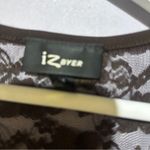 Iz Byer  Y2K Vintage Gathered Sleeveless Top Lace Back XS Photo 12