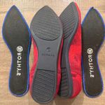 Rothy's The Point Red Camo Knit Flats Women US W8.5 Rare Retired Comfort Photo 5