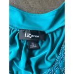 Iz Byer ‎ Women's Teal beaded tank top size XL Photo 4