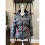 Hunter Original A Line Puffer Jacket Blue Womens Size Medium Photo 8