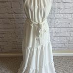 Anne Klein Ann Klein Women’s NWT Crinkled Tiered Belted Summer Party Maxi Dress Size 6 Photo 8