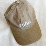 Vuori  Ball Cap Strap Back Adjustable Camel Beige Hat Unisex Photo 0