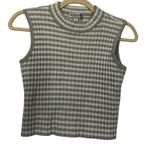 St. John  Sport Cropped Ribbed Sleeveless Sweater Womens S Preppy Striped Luxury Photo 1