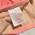 Xhilaration ‎ Melon Coral Crochet Adjustable Straps Bikini Top Women’s Large Photo 5