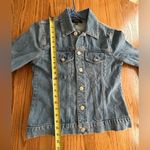 Hudson Jeans Denim Trucker Jacket S/M Color Blue Photo 7