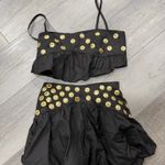 Boutique Matching Set Skirt & Top Black Size XXS Photo 0