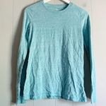 Mossimo Supply Co Teal Crewneck LS Top M Photo 0