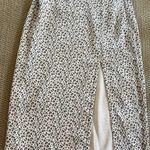 Abercrombie & Fitch  Animal Print Midi Skirt With Slit Size S Photo 0