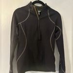 REI Quarter Zip Fleece Black Women’s Size Medium Active Sporty Hiking Photo 0