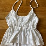 Forever 21 White Babydoll Cropped Cami Photo 1
