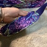 Vera Bradley  Traveler Carry On Overnight Set Purple Print 3 Piece Floral Escape Photo 10