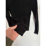 Lush Clothing Lush Black Sweater With Criss Cross Neck Woman’s Size Large Photo 6