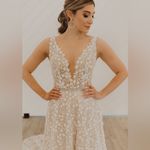 Casablanca Wedding Dress Liliana White Size 10 Photo 1