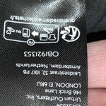 Free People  James Black Linen Crop Tank Top Adjustable Straps Open Back‎ Size XS Photo 8