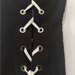 Asilio  Black and White Patterned Top Photo 1