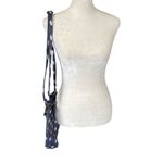 Women's blue and white elephant pattern shoulder bag handbag bag Photo 1