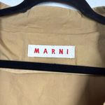 Marni Open Front Trench Jacket Coat Size US 6 Photo 2
