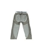 Gymshark Olive Green Logo Waist Flex Low Rise Seamless Leggings SMALL S band Photo 5