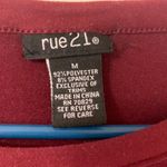 Rue 21 Burgundy T-Shirt Dress Photo 2