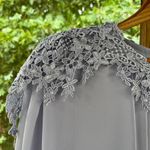 Ursula Of Switzerland Women's Vintage Ice Blue Maxi Dress Size 12 Photo 4