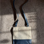 UGG  Two-Tone Canvas and Leather Crossbody Bag Photo 2