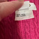 Talbots Cable Knit 100% Wool Blazer – Magenta Jacket XL – Classic – MSRP $229 Photo 7
