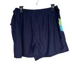 Inches Off Women's Navy Blue Athletic Swim Shorts Size 2X Side Stripe Photo 7