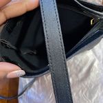 Black Vegan Leather Bucket Bag Photo 7