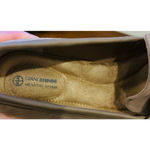Giani Bernini Women's  Taupe Loafers with Silver Hardware Size 8 block heel Photo 7