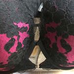 Torrid Hot Pink Microfiber & Black Lace T-Shirt Bra Supersonic Magenta 40DDD 40F Photo 2