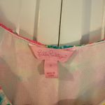 Lilly Pulitzer Fenella ruffle shoulder romper size small Photo 4