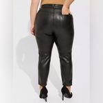 Torrid  Perfect Skinny Faux Leather Mid Rise Pant Size 18R Photo 2