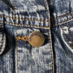 Forever 21  Life in Progress 80’s Inspired Acid Wash Denim Vest Size Medium Photo 7