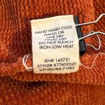 BKE  Women's‎ Chenelle Long Sleeve Cropped Pullover Sweater Burnt Orange Small Photo 8