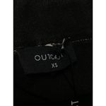 NEW Outcast Wynn Brown Metallic Strapless Bandeau Cutout Mini Denim Dress Sz XS Photo 4